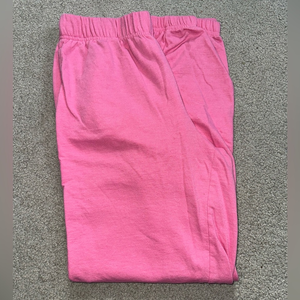 hot pink joggers